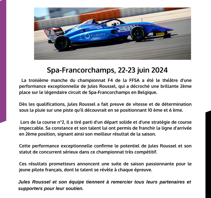 Spa-Francorchamps 22-23 juin 2024